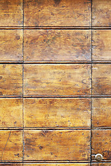 Image showing old painted wooden background