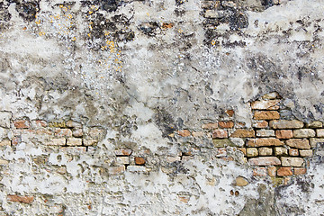 Image showing old brick wall