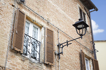 Image showing typical window in Italy