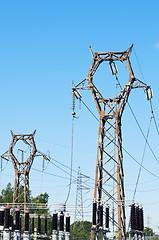 Image showing Pylons