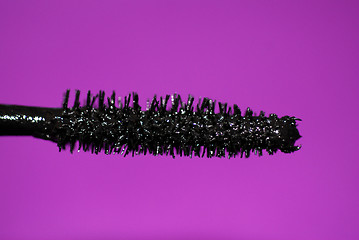 Image showing Mascara Wand on Purple