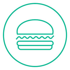 Image showing Hamburger line icon.