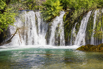 Image showing Rastoke Waterfalls Croatia