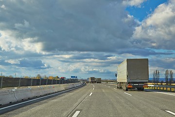 Image showing Highway Driver View