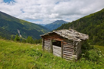 Image showing Barn in the ALps