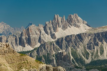 Image showing Dolomites mountain landscape