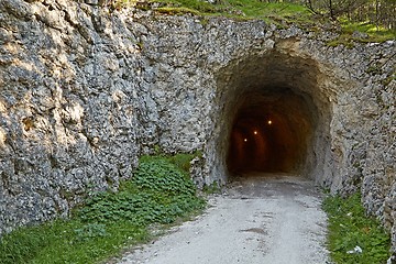 Image showing Tunnel in stone