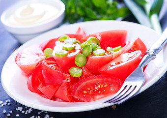 Image showing tomato salad