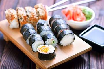 Image showing sushi