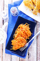 Image showing salad from carrot