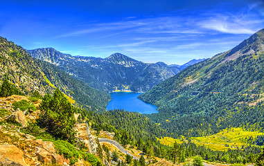 Image showing Oredon Lake - Pyrenees Mountains