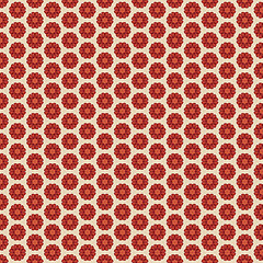 Image showing Red abstract pattern background