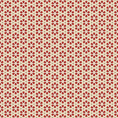 Image showing Red abstract pattern background