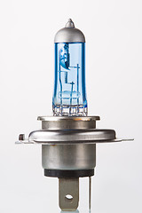 Image showing halogen car lamp, isolate on white.