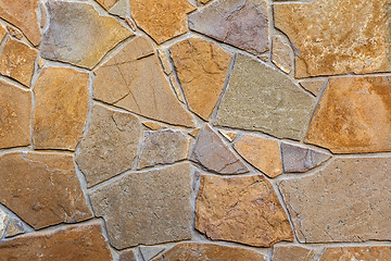 Image showing colored stone cladding