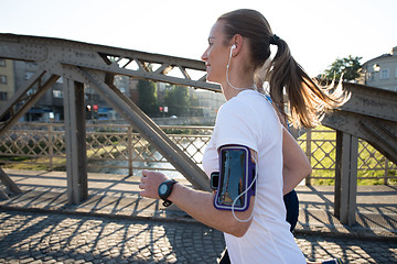 Image showing couple jogging