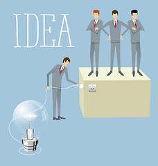 Image showing Vector Flat Business Concept