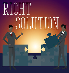 Image showing Vector Flat Business Concept