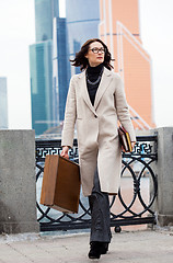 Image showing designer businesswoman