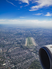 Image showing Bangkok from the air