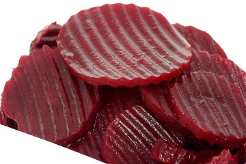 Image showing Beetroot slices