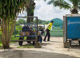 Image showing Airport technology in Myeik, Myanmar