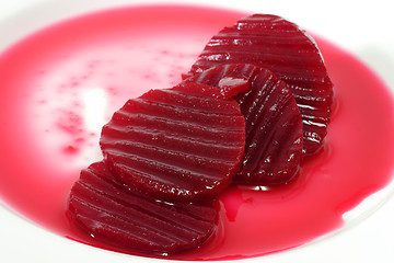 Image showing Boiled beetroot
