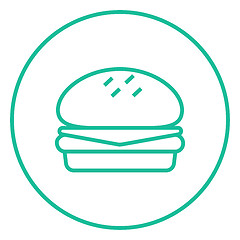 Image showing Hamburger line icon.