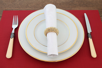 Image showing Elegant Table Setting