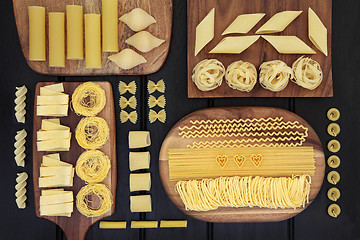 Image showing Abstract Pasta Background