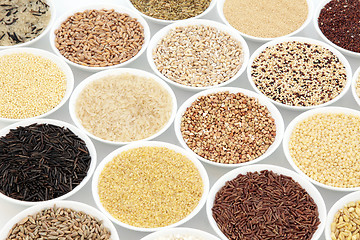 Image showing Grain Food Selection