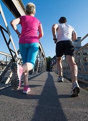 Image showing couple jogging