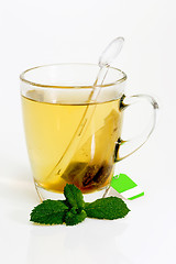 Image showing Hot Peppermint Tea