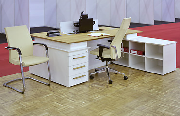 Image showing Small Office Desk