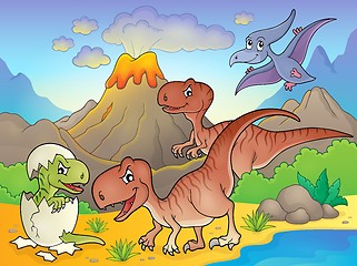 Image showing Dinosaur topic image 6