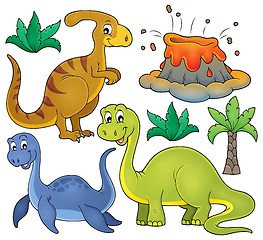 Image showing Dinosaur topic set 3