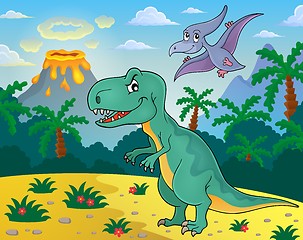 Image showing Dinosaur topic image 7