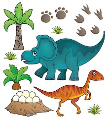 Image showing Dinosaur topic set 6