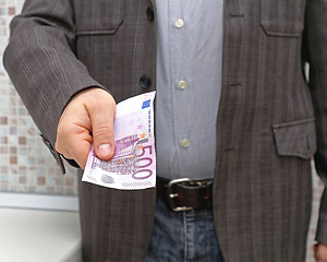 Image showing Bribery