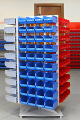 Image showing Parts Bins