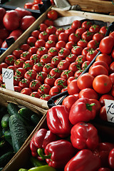 Image showing vegetables on the market