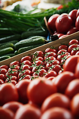 Image showing vegetables on the market