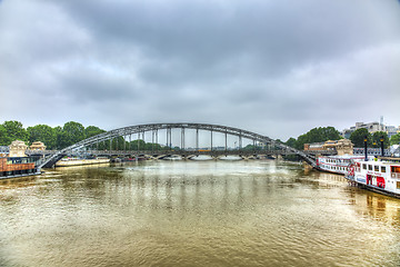 Image showing River Seine Flooding in Paris