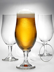 Image showing glass of beer