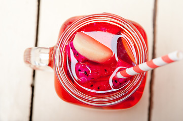 Image showing fresh fruit punch drink