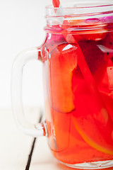 Image showing fresh fruit punch drink