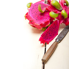 Image showing fresh dragon fruit 