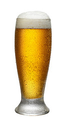 Image showing glass of beer