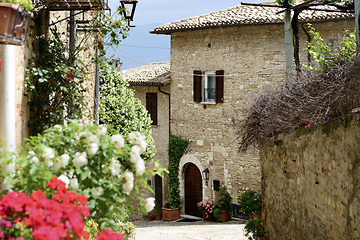 Image showing Public street in Montefalco