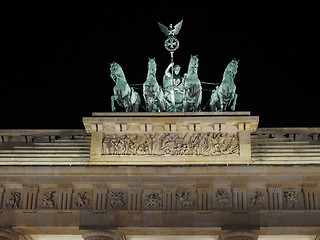 Image showing Brandenburger Tor in Berlin